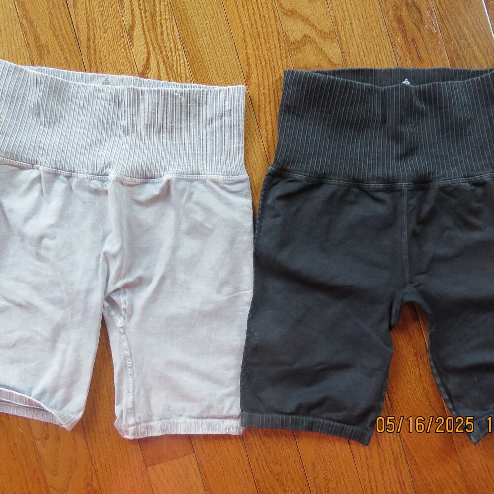 Free People Large spandex bike shorts
